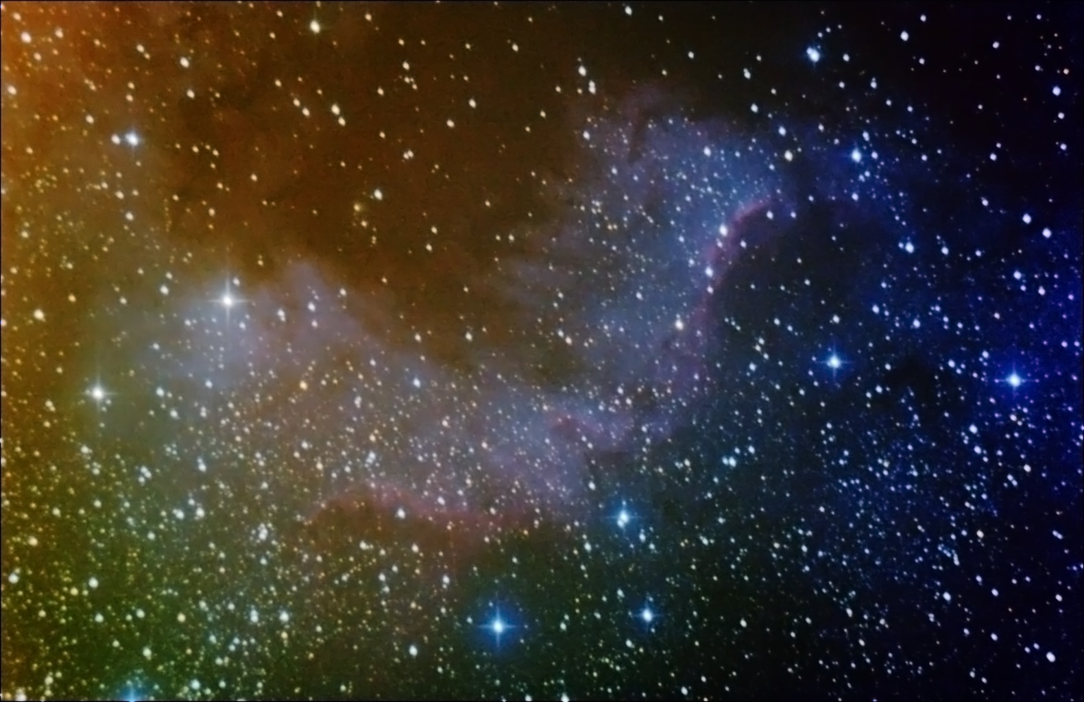 El color de las nebulosas explicado